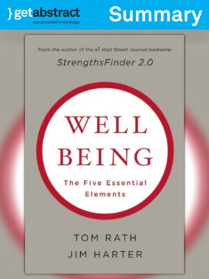 cover image of Wellbeing (Summary)